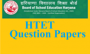 HTET question Paper