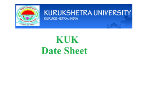 KUK date sheet